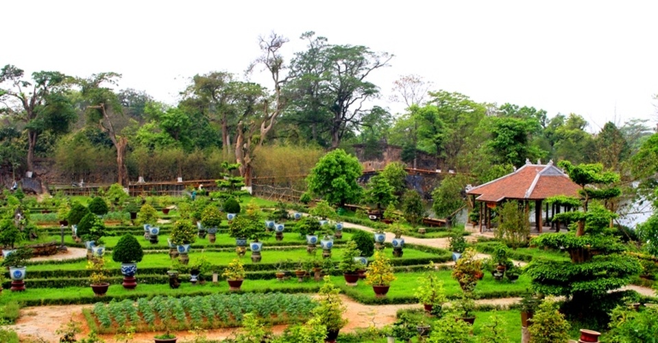 Đây là vườn Thượng uyển đầu tiên được làm sống lại