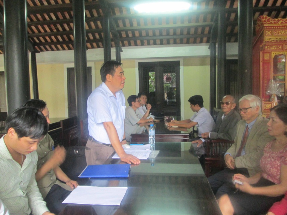 Bắt đầu động thổ thăm dò dấu vết lăng mộ Hoàng đế Quang Trung - 10