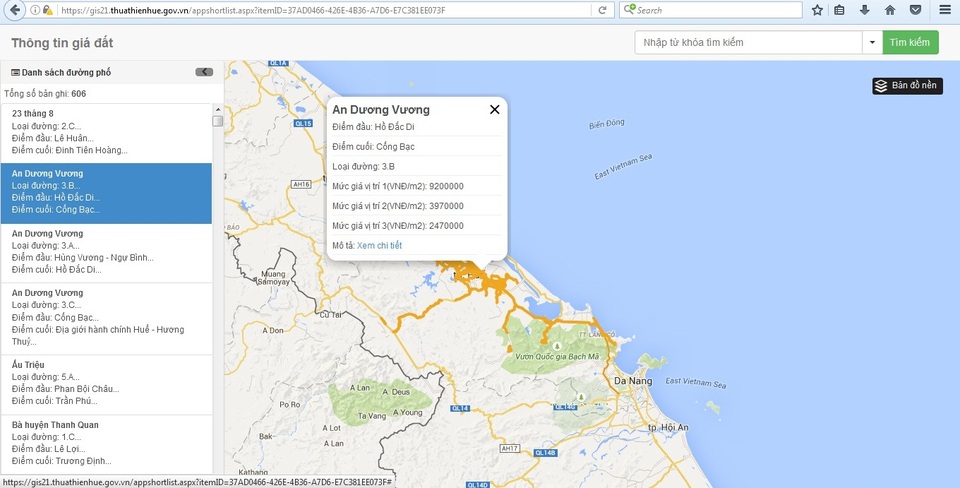 Nghiên cứu đẩy mạnh ứng dụng hệ thống thông tin địa lý - 3 Ứng dụng GIS trong website