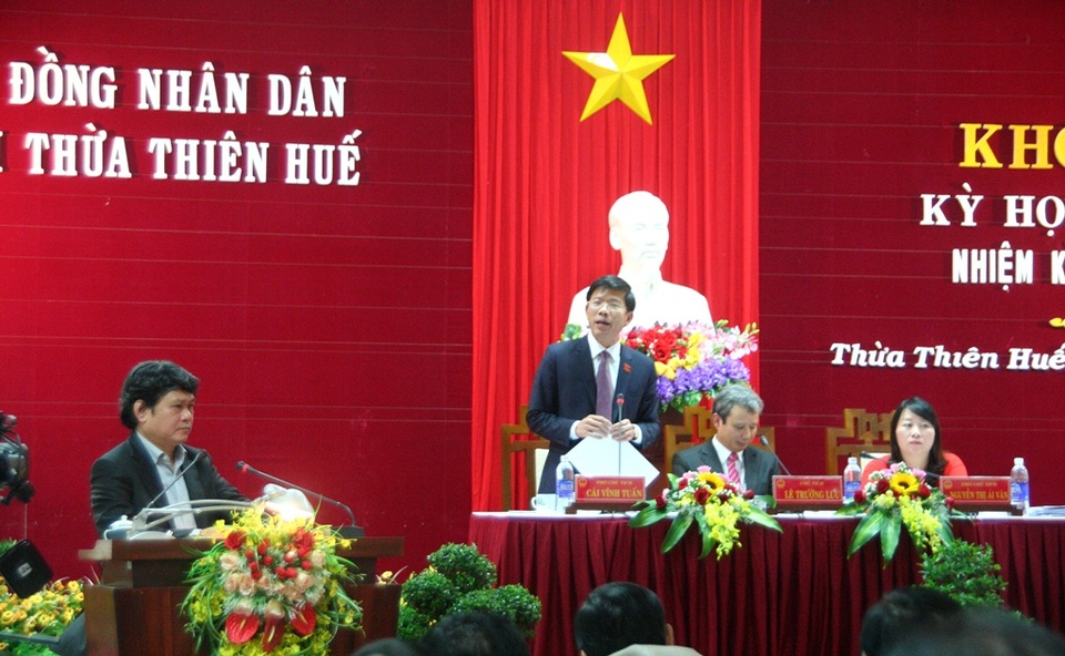 Chủ tịch TP Huế mong dân thông cảm vì dự án nước ảnh hưởng đời sống - 3 Chủ tịch TP Huế trả lời chất vấn