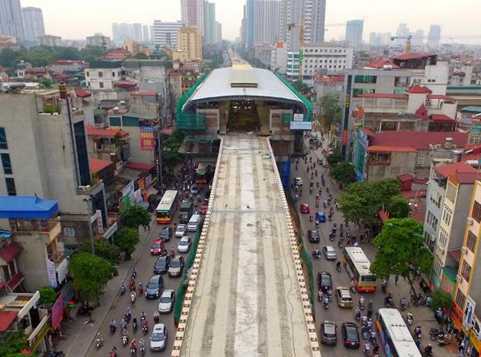 Vì sao Dự án đường sắt Cát Linh - Hà Đông “đội” vốn, “lụt” tiến độ? - 1 Dự án đường sắt Cát Linh - Hà Đông sẽ hoàn thành xây lắp vào cuối năm 2016, đến cuối năm 2017 mới có thể đưa vào khai thác thương mại (ảnh: Hà Trang)