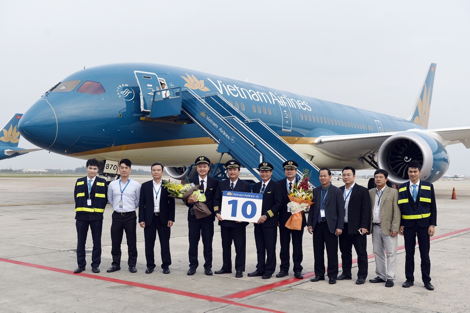 Việt Nam tiếp nhận thêm máy bay Boeing 787-9 hiện đại nhất thế giới - 3 Chiếc Boeing 787-9 thứ 10 được tiếp nhận chỉ sau 16 tháng kể từ khi tiếp nhận chiếc đầu tiên
