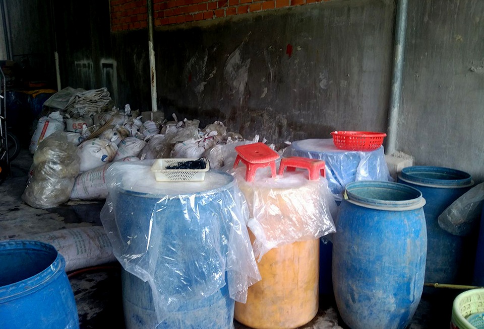 
Măng tươi được ủ, ngâm tẩm trong hóa chất rất nguy hiểm cho người tiêu dùng
