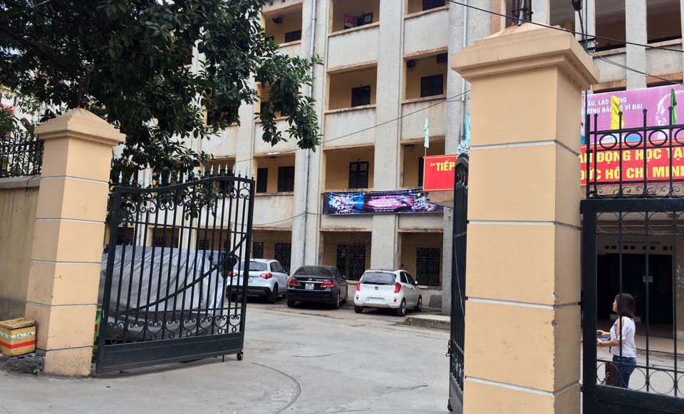 Hà Nội: Nam sinh bị bạn gái cũ chém rách đầu trong ký túc xá - 1 Ký túc xá Đại học GTVT Hà Nội, nơi xảy ra vụ việc.