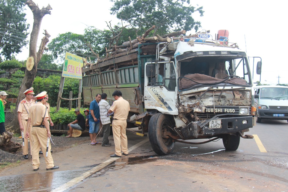 Hiện trường vụ tai nạn
