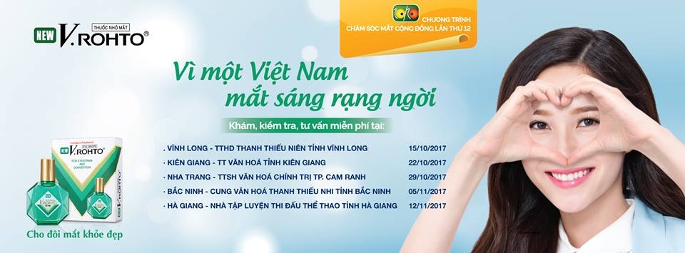 “Vì một Việt Nam mắt sáng rạng ngời” - 2 Chương trình Chăm Sóc Mắt Cộng Đồng 2017