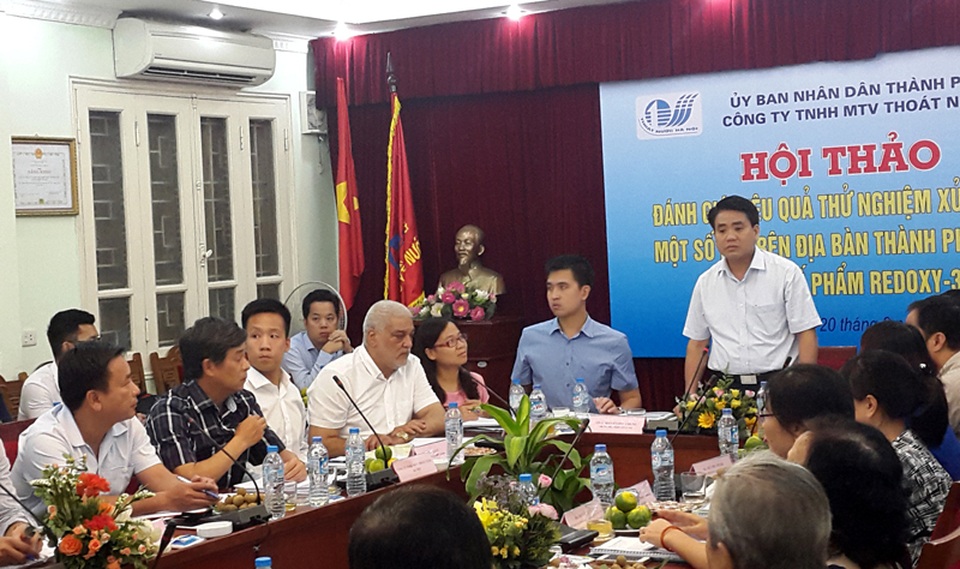 Chủ tịch UBND TP Hà Nội chỉ đạo xử lý ô nhiễm tại các hồ ở Hà Nội