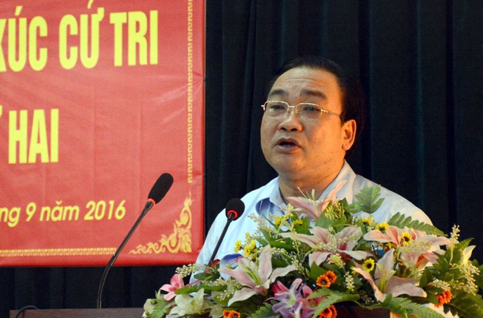 Ông Hoàng Trung Hải - Bí thư Thành ủy Hà Nội cho biết, thành phố sắp ban hành quy chế ứng xử của công chức