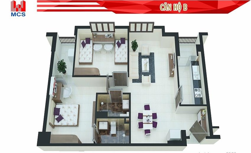 Lý do khiến khách hàng đua nhau mua chung cư C1 – C2 Xuân Đỉnh - 2 Căn hộ 2 phòng ngủ tuyệt đẹp chỉ với 1,4 tỷ/căn. Hotline: 0948.86.8289 – 0964.85.8839