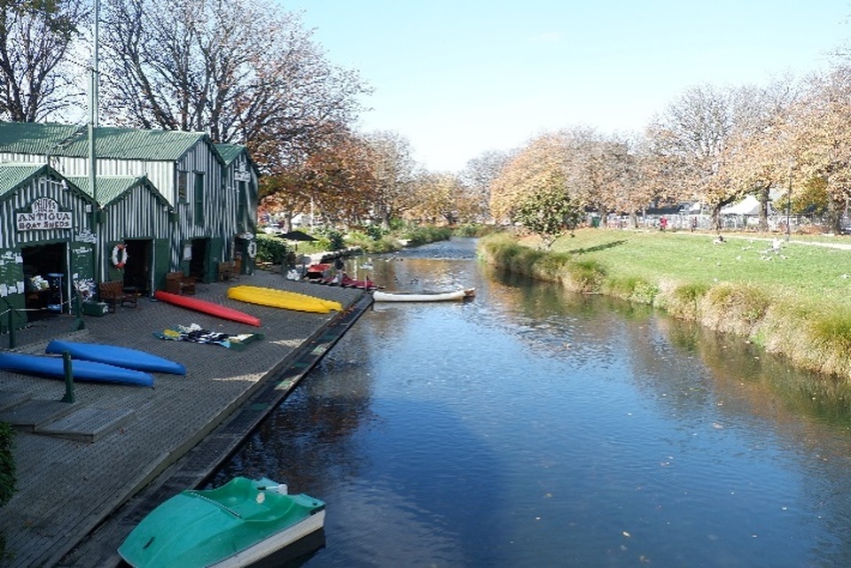 Thiên nhiên tươi đẹp ở Christchurch.