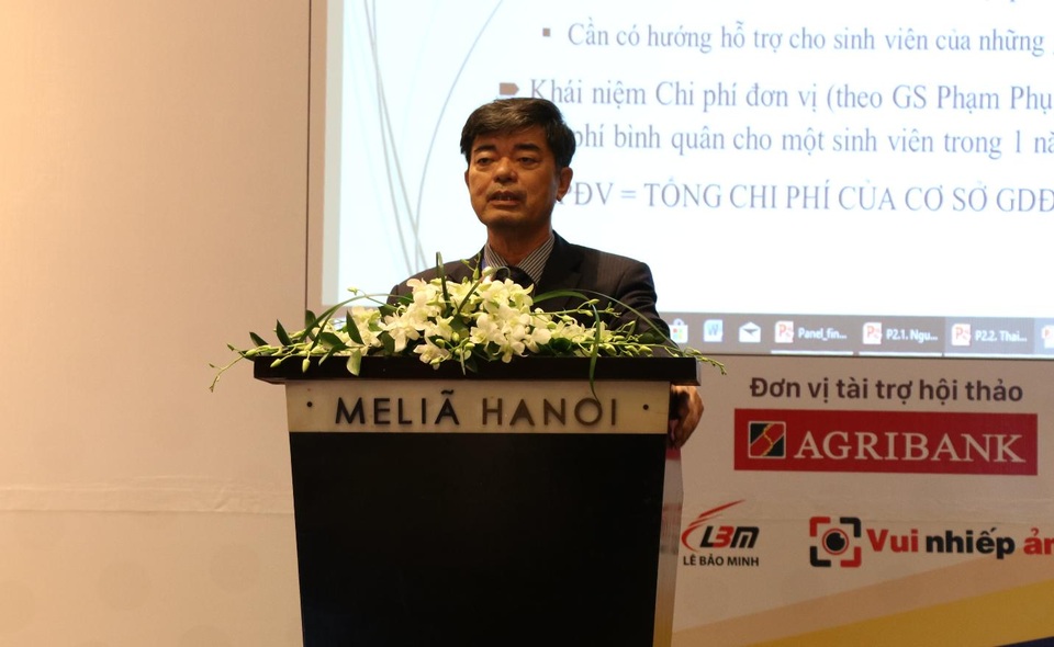 Học phí đại học tăng cao, sinh viên có ngần ngại? - 3
PGS.TS Thái Bá Cần, Hiệu trưởng Trường Đại học Hồng Bàng (TPHCM).