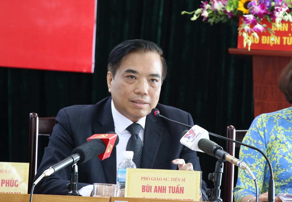 Tự chủ học thuật là khâu yếu nhất của không ít trường đại học? - 3
PGS.TS Bùi Anh Tuấn - Hiệu trưởng ĐH Ngoại thương.