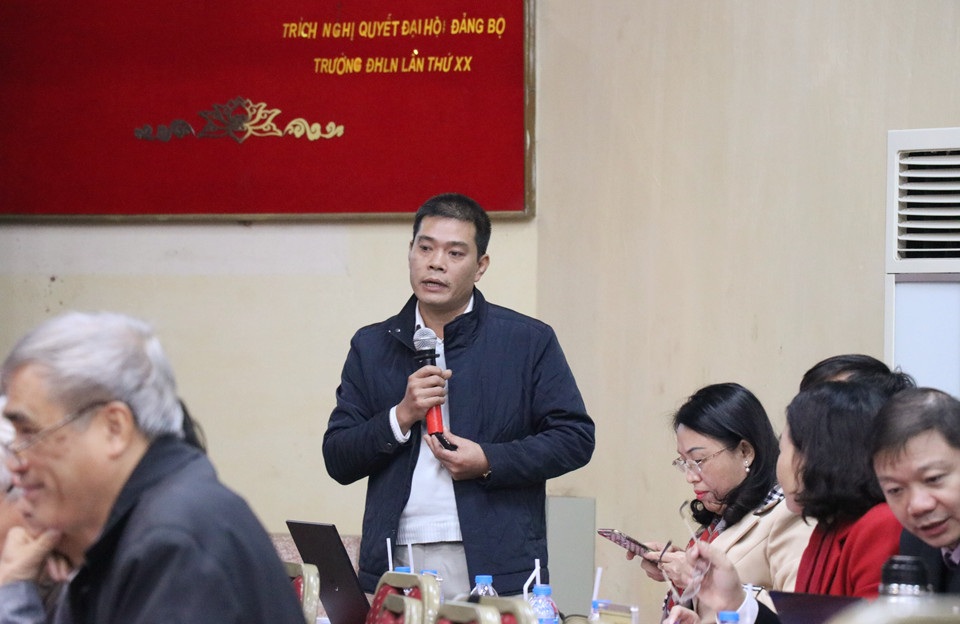 Ứng dụng công nghệ cao phát triển lâm nghiệp: Thúc đẩy hoạt động nghiên cứu ở trường đại học - 3 TS. Phí Hồng Hải - Phó Giám đốc Viện Khoa học Lâm nghiệp Việt Nam.