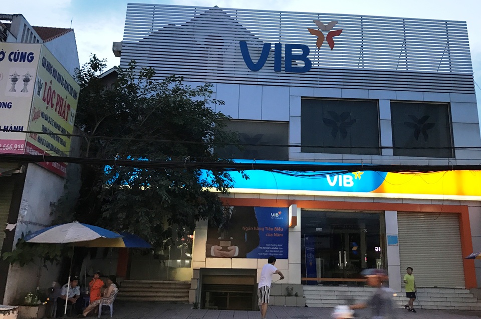 Ngân hàng Quốc tế (VIB), nơi xảy ra vụ việc.