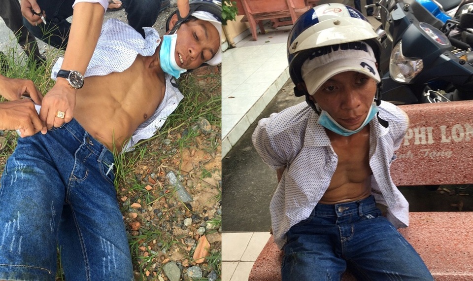 CSGT, hình sự, cơ động hợp lực bắt tên cướp nguy hiểm ở cửa ngõ Sài Gòn - 3 Tên cướp đạp ngã 2 người phụ nữ, giật giỏ xách ở cửa ngõ Sài Gòn.