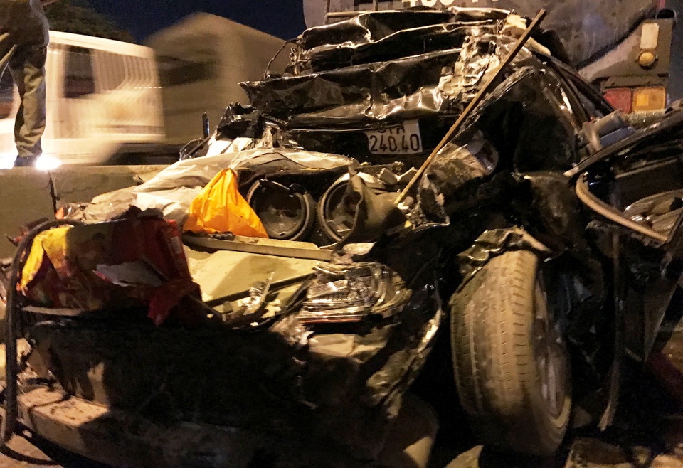 Hiện trường kinh hoàng vụ tai nạn giao thông liên hoàn trên cầu Phú Mỹ - 5