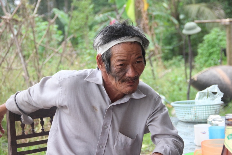 Ông Diện biết rằng mình đã mãi mãi mất đi đứa con