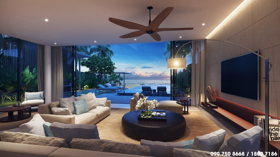 The Hamptons Hồ Tràm - Mang hơi thở New York đến xứ Việt - 3 The Hamptons mang lại cho chủ sở hữu cảm giác thư thái tuyệt đối trong một không gian xanh yên tĩnh, khi sự an nhiên được tinh tế thổi vào từng chi tiết nội thất.