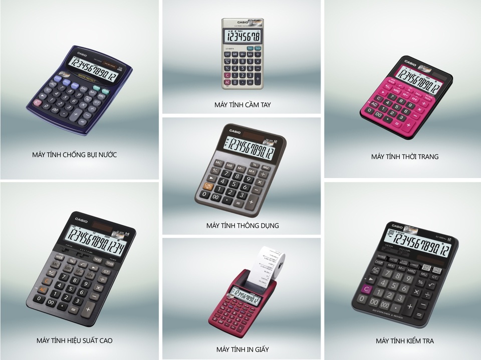 Dòng máy tính cầm tay nào thuộc dạng “nồi đồng cối đá” nhất hiện nay? - 3 Casio còn có các dòng máy tính đáp ứng nhiều nhu cầu sử dụng khác nhau