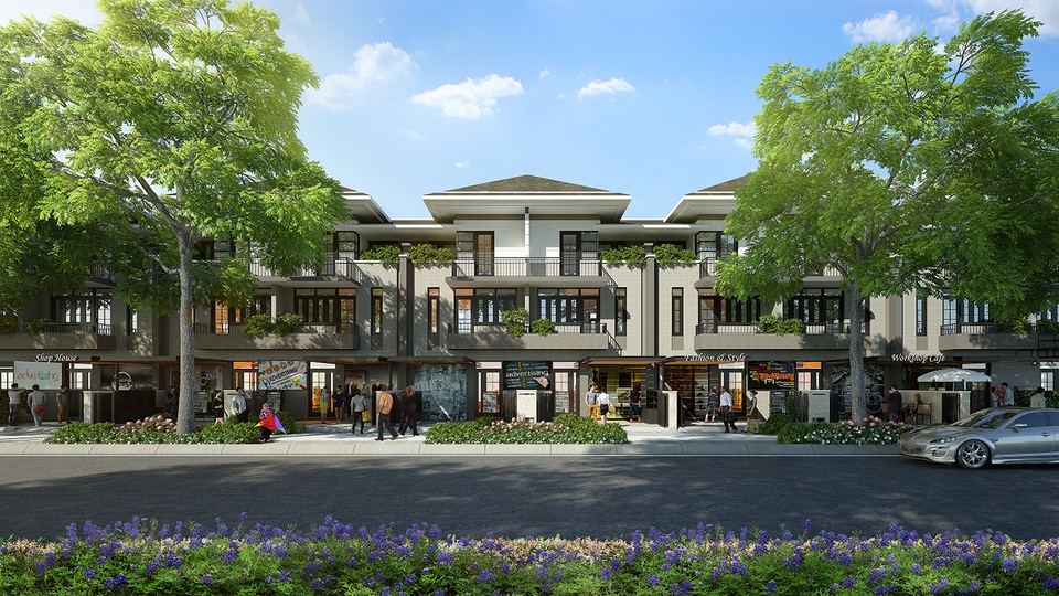 Sức hút của dự án biệt thự phố vườn LAVILA - 1 LAVILA sở hữu không gian sống yên bình, tiện nghi, xanh mát nhưng chỉ cách trung tâm tầm 20 phút và đặc biệt, không tách rời tiện ích hiện đại.