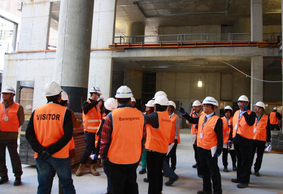 Tham quan học tập quốc tế tại dự án Barangaroo, New South Wales, Úc