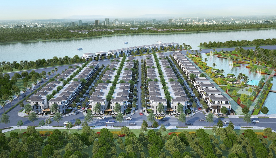 Thị trường BĐS: Sức hút của dự án biệt thự phố vườn LAVILA - 1 Lợi thế tiếp giáp sông và hồ tự nhiên không chỉ giúp không khí toàn khu trong lành mà còn góp phần điều hòa nhiệt độ và độ ẩm, mang lại sự mát mẻ, thoáng đãng cho mỗi ngôi nhà tại LAVILA.