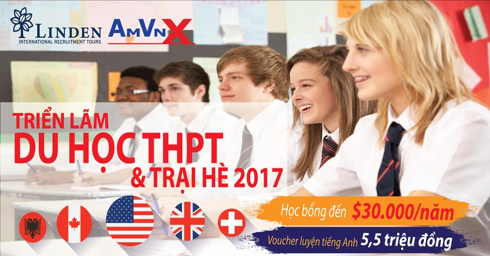 Triển lãm du học THPT Mỹ, Anh, Canada và trại hè - 1 Triển lãm du học THPT Mỹ, Anh, Canada và trại hè - 1
