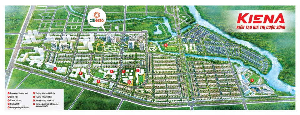 CITIESTO – Căn hộ chuẩn dành cho người trẻ tại Quận 2 - 1 Không chỉ dành nhiều diện tích cho cây xanh, đồi cỏ để tạo môi trường sống trong lành, CitiEsto còn thừa hưởng 4ha công viên trung tâm với mật độ cây xanh cao gấp 9 lần nội thành.