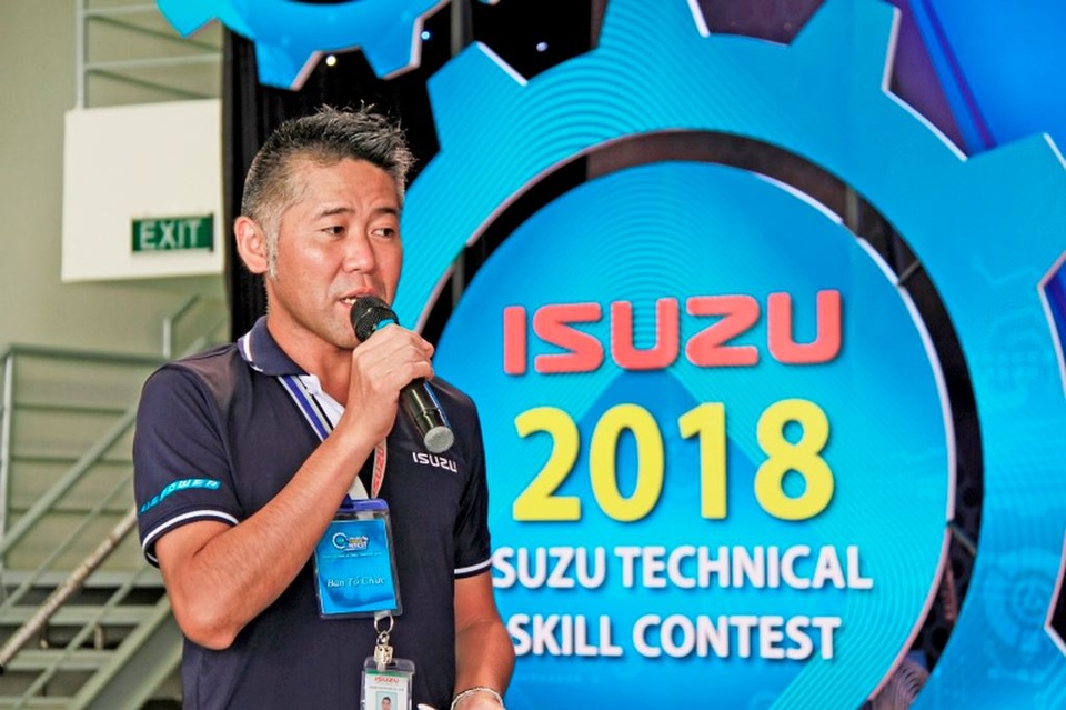 Isuzu Việt Nam tiếp tục phát triển toàn diện về hậu mãi - 2 Đại diện Isuzu phát biểu chia sẻ cùng báo giới