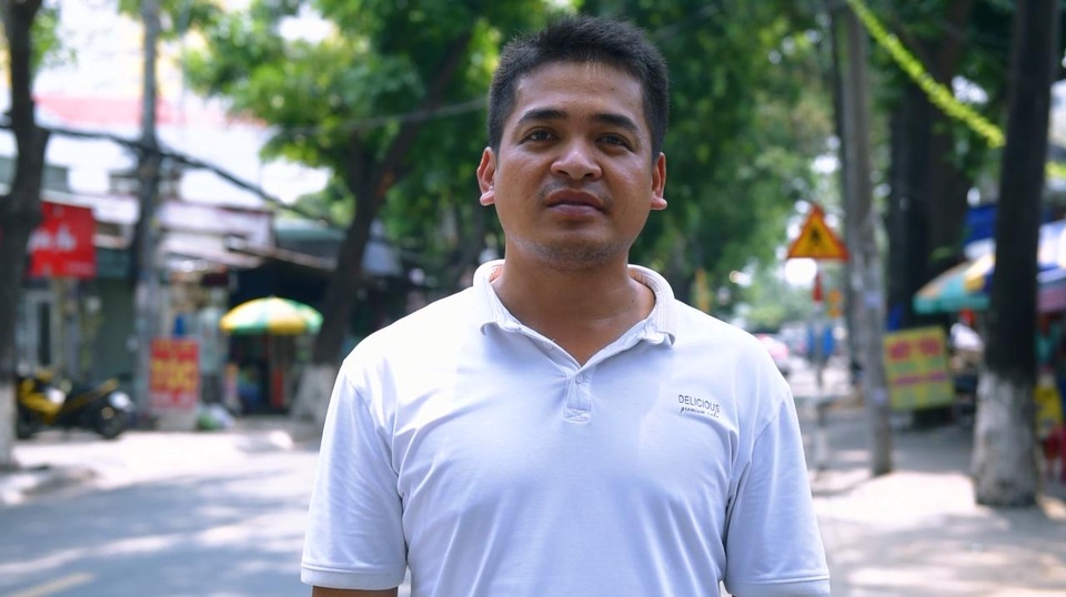 
Anh Nguyễn Thanh Hiếu, tài xế thuộc Công ty Vận tải tại Thủ Đức - Tp. HCM
