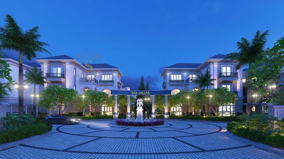 Kiến trúc tân cổ điển của Sol Villas “ghi điểm” trong mắt người mua