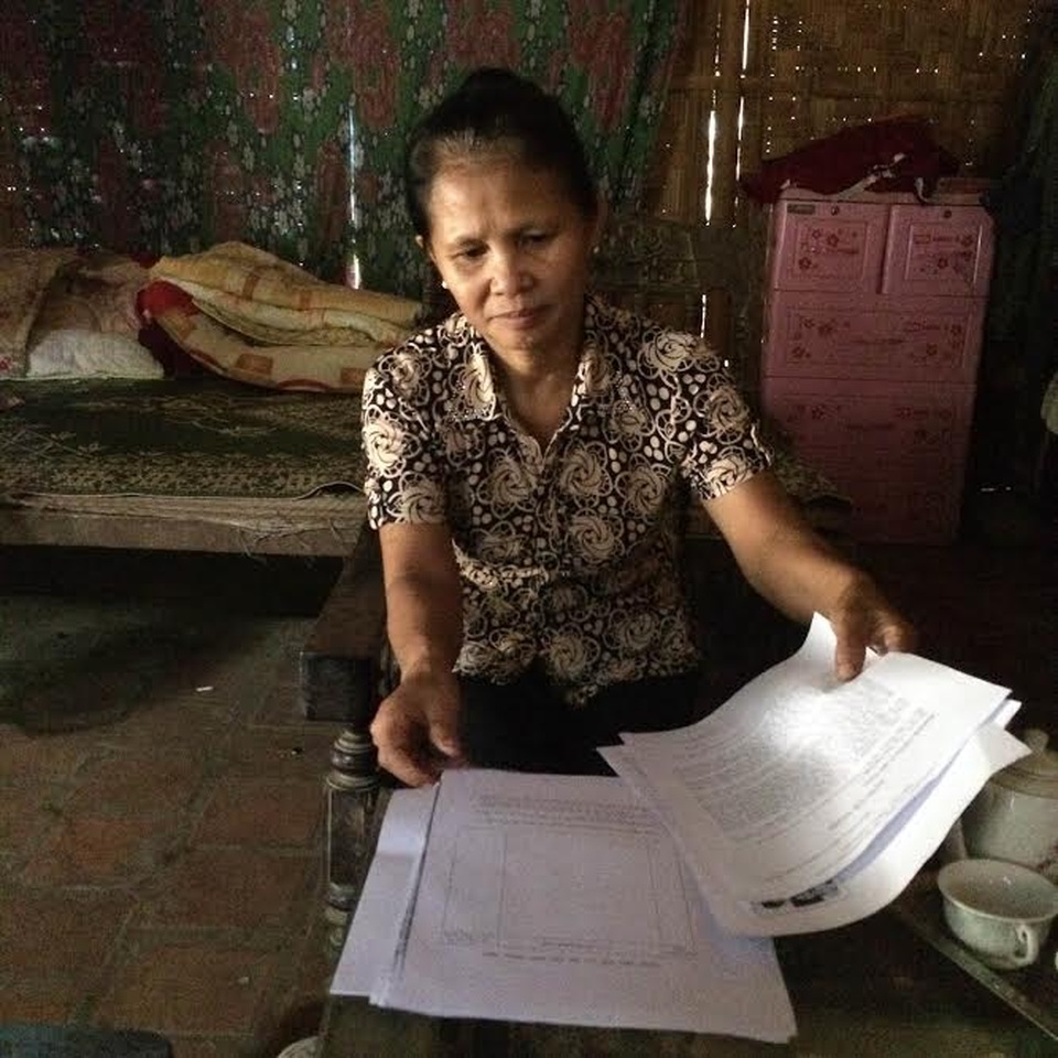 Thanh Hoá: Người dân mòn mỏi mười ba năm đi đòi đất! - 1 Bà Nhương hơn 10 năm đi đòi đất của gia đình