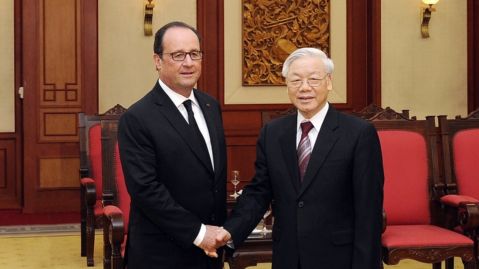 18 giờ bận rộn của Tổng thống Pháp Hollande tại Hà Nội - 10