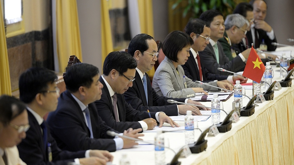 Hình ảnh Lễ đón Tổng thống Philippines tại Phủ Chủ tịch - 8