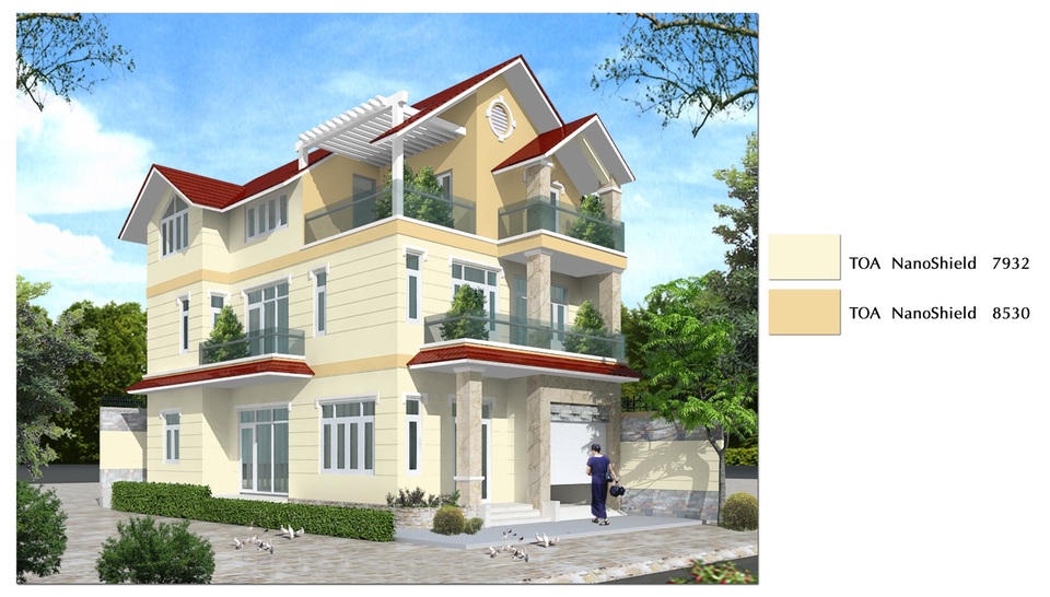 Phong thủy - chớ nên coi thường khi chọn màu sơn - 2 Màu vàng: Sự vui vẻ, sinh trưởng và hạnh phúc