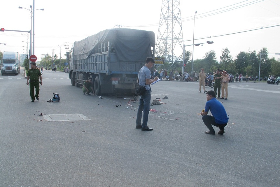 Hiện trường vụ tai nạn