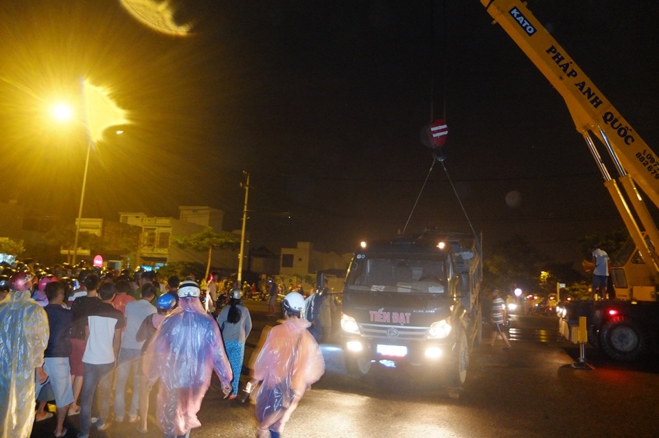 Hiện trường vụ tai nạn 