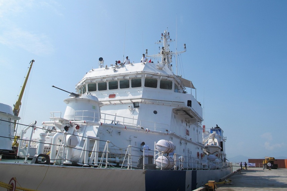 Tàu lực lượng bảo vệ bờ biển Ấn Độ thăm Đà Nẵng - 5