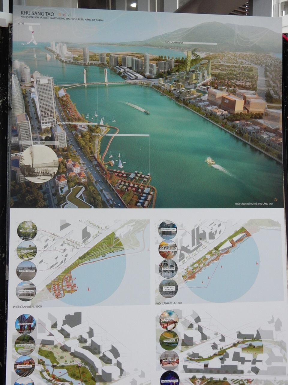 Đà Nẵng triển lãm các phương án thiết kế cảnh quan hai bên bờ sông Hàn - 1