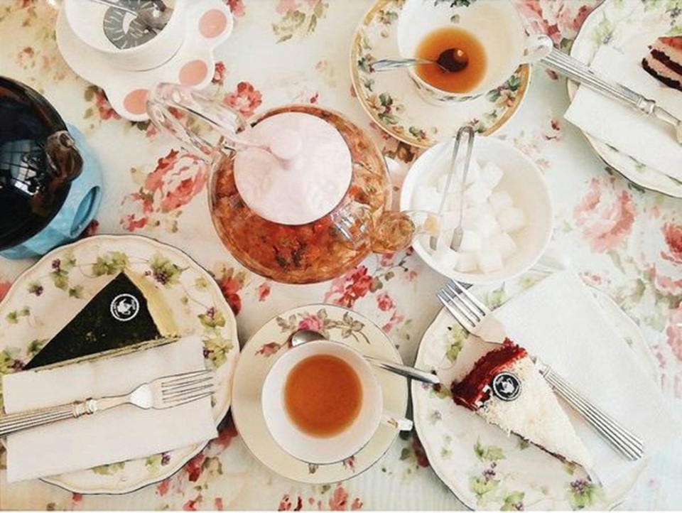 
Set trà hết sức dễ thương tại Partea
