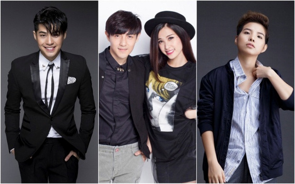 Dàn ban giám khảo trẻ trung của chương trình năm nay.