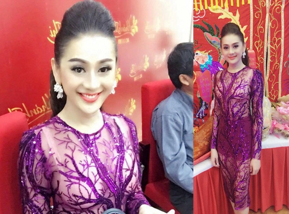 Lâm Chi Khanh bị nhiều người đánh giá là phản cảm khi diện bộ trang phục hở hang để đi giỗ Tổ. Bên cạnh đó, phần áo lót quá “phô” cũng thể hiện sự kém tinh tế trong cách lựa chọn trang phục của người đẹp.