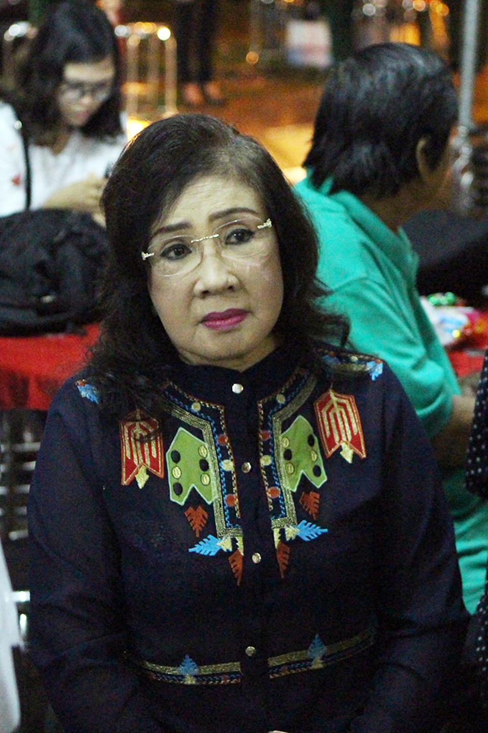 "NSND Thanh Tòng ra đi - cây đại thụ không có người thay thế" - 3 NSND Lệ Thủy đến viếng nghệ sĩ Thanh Tòng khuya ngày 22/9