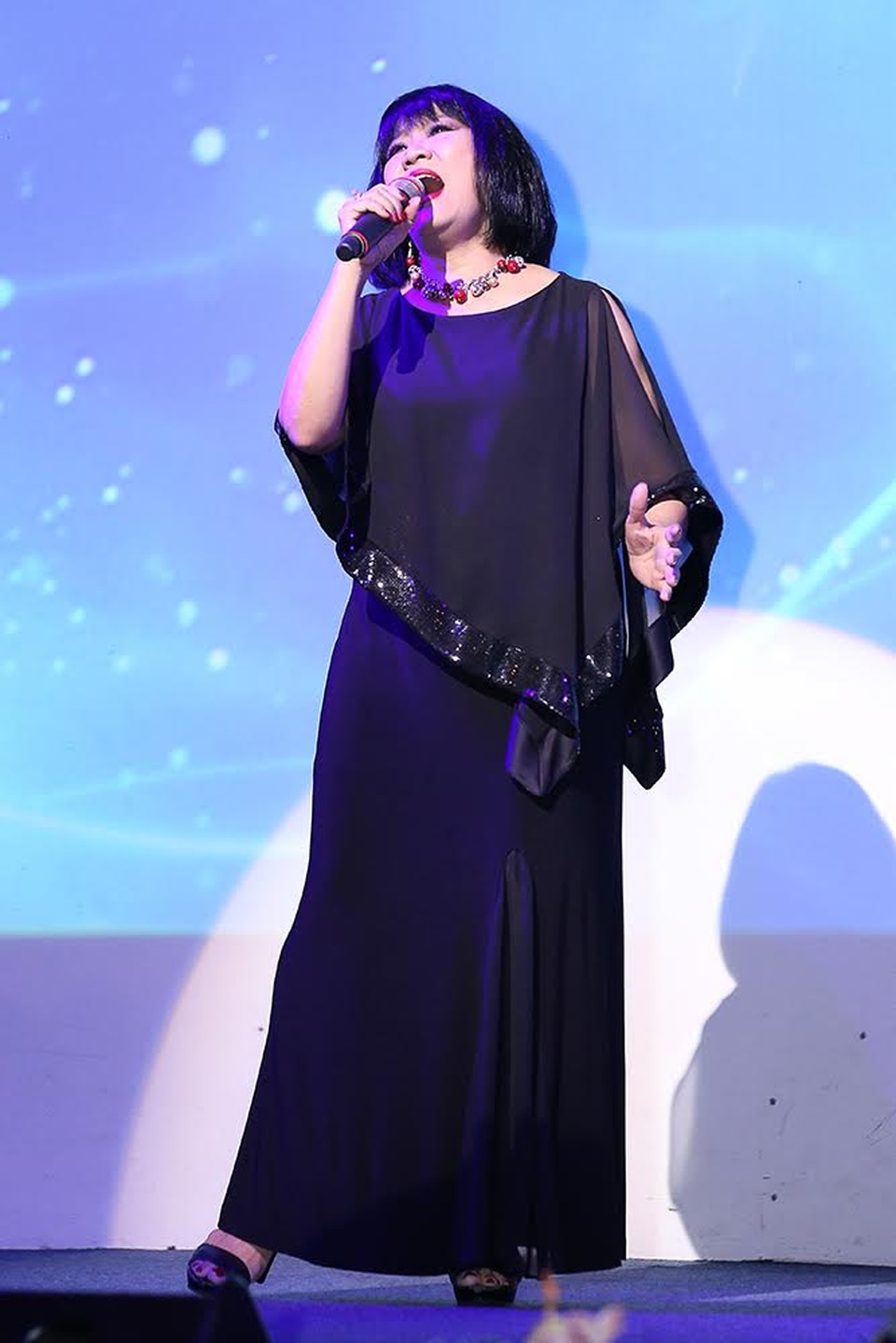 Đàn chị Cẩm Vân đến với đêm nhạc với những ca khúc: Triệu đóa hồng, Xin mặt trời ngủ yên và Cho em quên tuổi ngọc. Có mặt cùng chương trình và hôm sau chị phải lên đường sang Mỹ cho chuyến lưu diễn trong 10 ngày tới của mình.