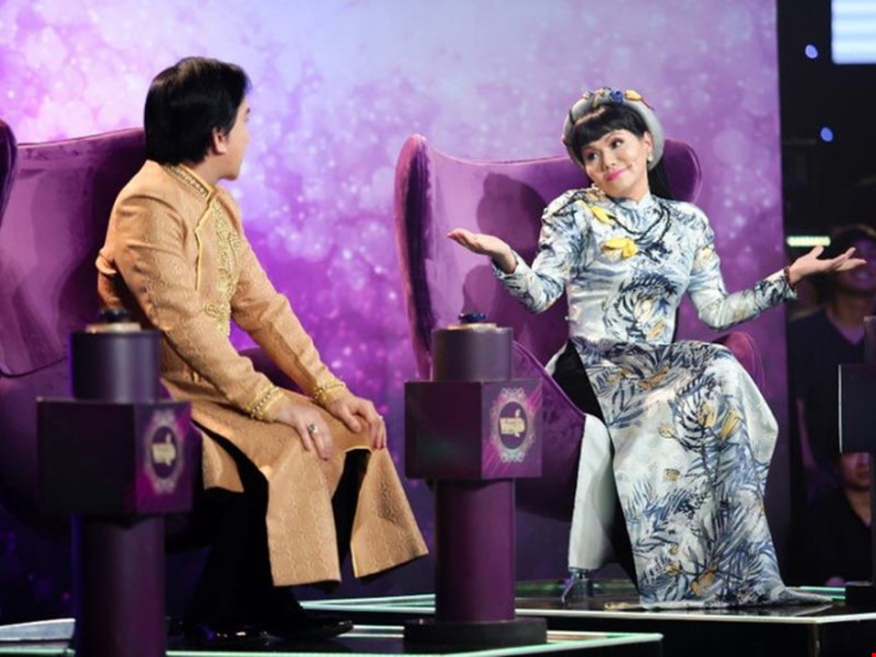 Giám khảo Ngọc Huyền, sau gần 10 năm vắng bóng của tại các sân khấu cải lương trong nước, đã có dịp tái ngộ người hâm mộ.