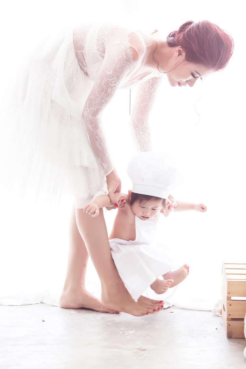 Trang Trần khoe con gái đầu lòng tròn 1 tuổi - 4 Trang Trần khoe con gái đầu lòng tròn 1 tuổi - 4