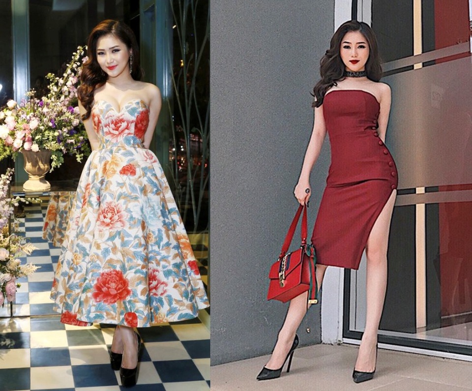 Hà Hồ, Thanh Hằng mặc đẹp nhất tuần; 3 HLV The Face cùng lọt top... sao mặc xấu - 3 Hương Tràm tuần qua khiến khán giả bất ngờ vì gout thời trang tắc kè hoa của mình - một ngọt ngào, nữ tính; một sexy, nóng bỏng. Quán quân The Voice mùa đầu tiên đang dần lấy lại phong độ sau một thời gian dài sa sút.