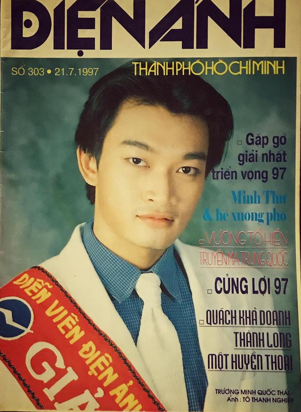 “Tài tử một thời" Trương Minh Quốc Thái vẫn thích sống độc thân ở tuổi 42 - 1 Trương Minh Quốc Thái của 20 năm trước...