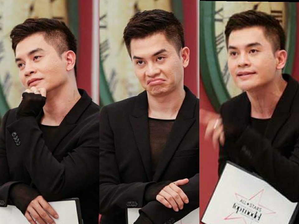 Vẻ mặt “săm soi” của Nam Trung khi các thí sinh thể hiện tài năng và lúc anh thấy được sự yếu kém của các bạn, Nam Trung sẵn sàng to tiếng, nói thẳng ra mà không cần phải “nói giảm nói tránh”.