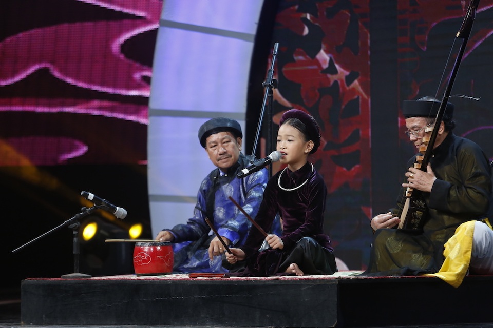 Màn trình diễn đầy ấn tượng và tự tin của Thục Trinh hoàn toàn thuyết phục khán giả tại trường quay